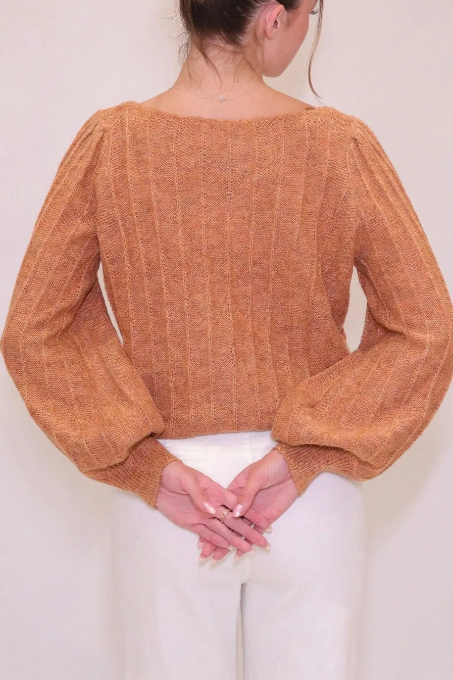 LONDON KNIT SWEATER SPICE