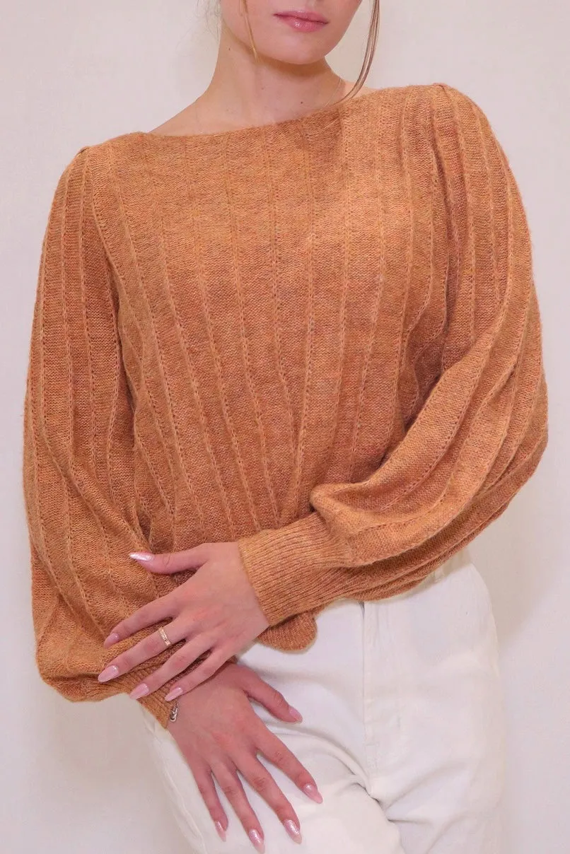 LONDON KNIT SWEATER SPICE