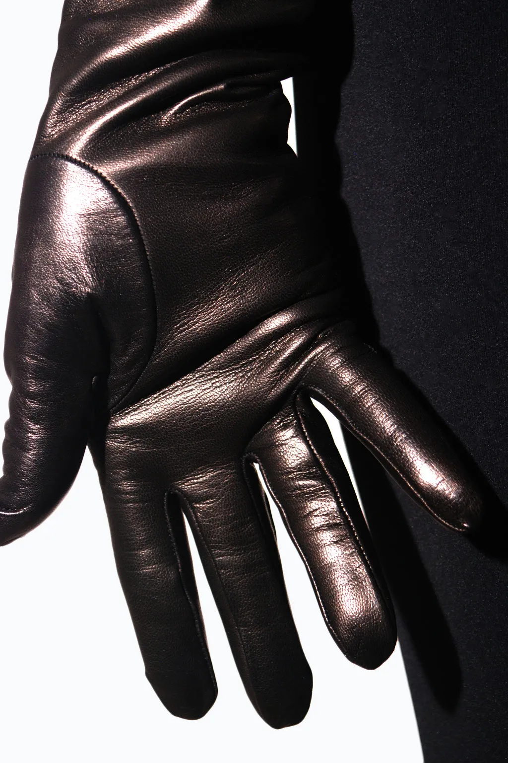 Longest opera cashmere lined gloves