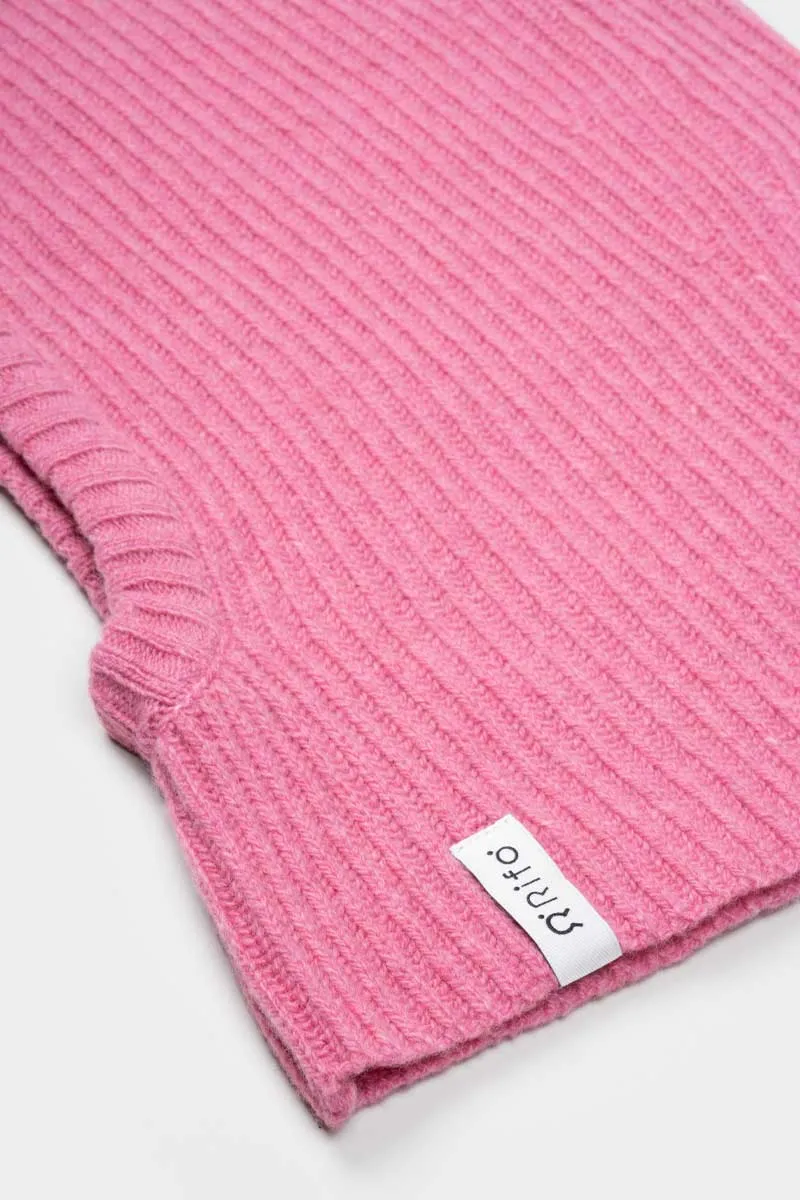 Marika Unisex Cashmere Balaclava Pink