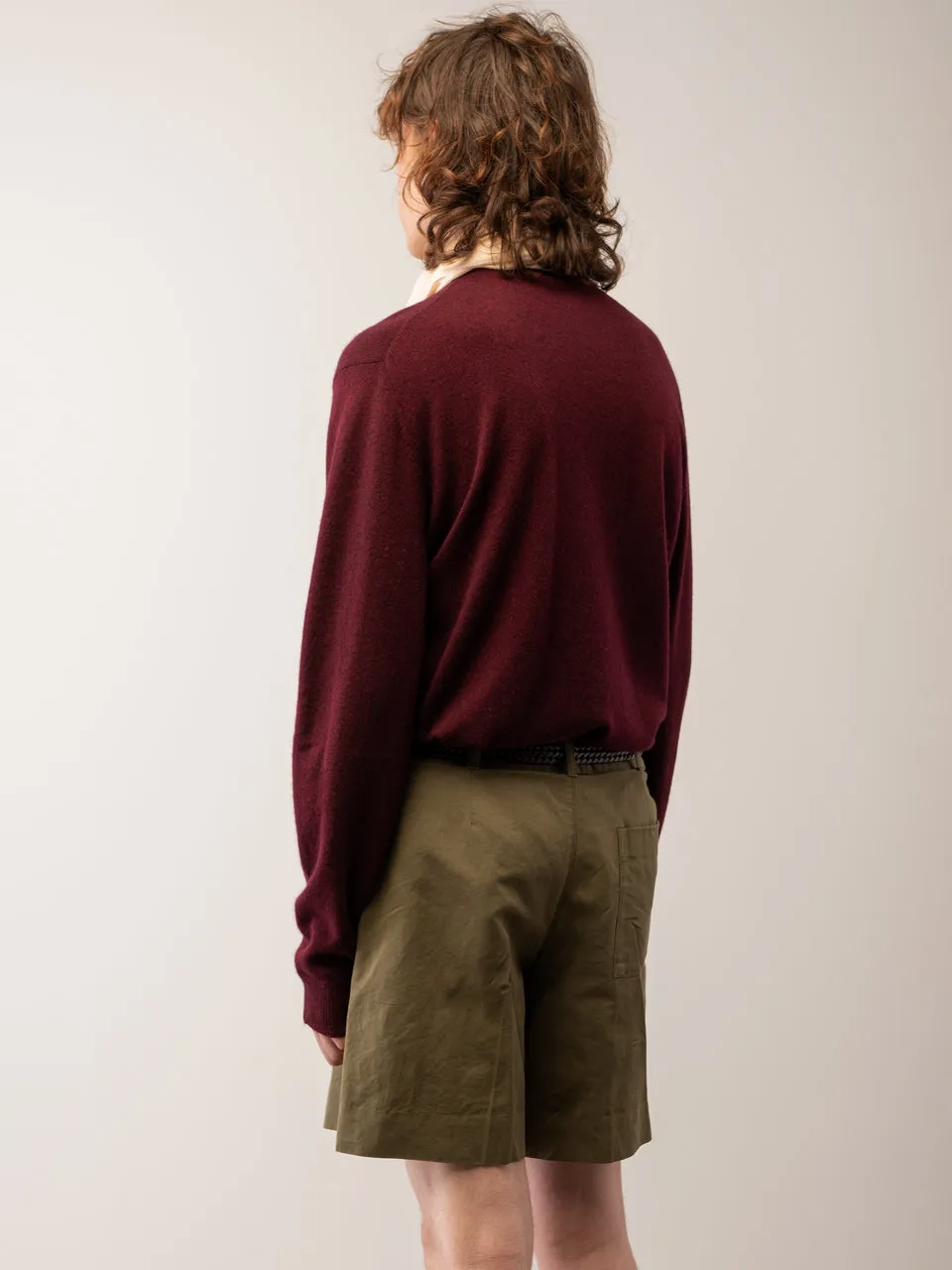 Men Turtleneck Sweater_Burgundy