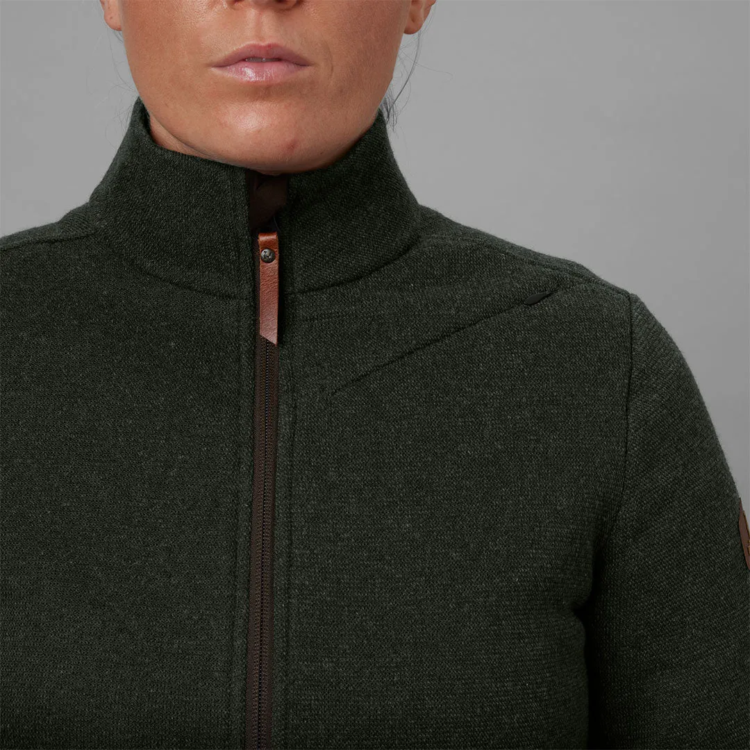 Metso Ladies Full Zip - Willow Green by Harkila