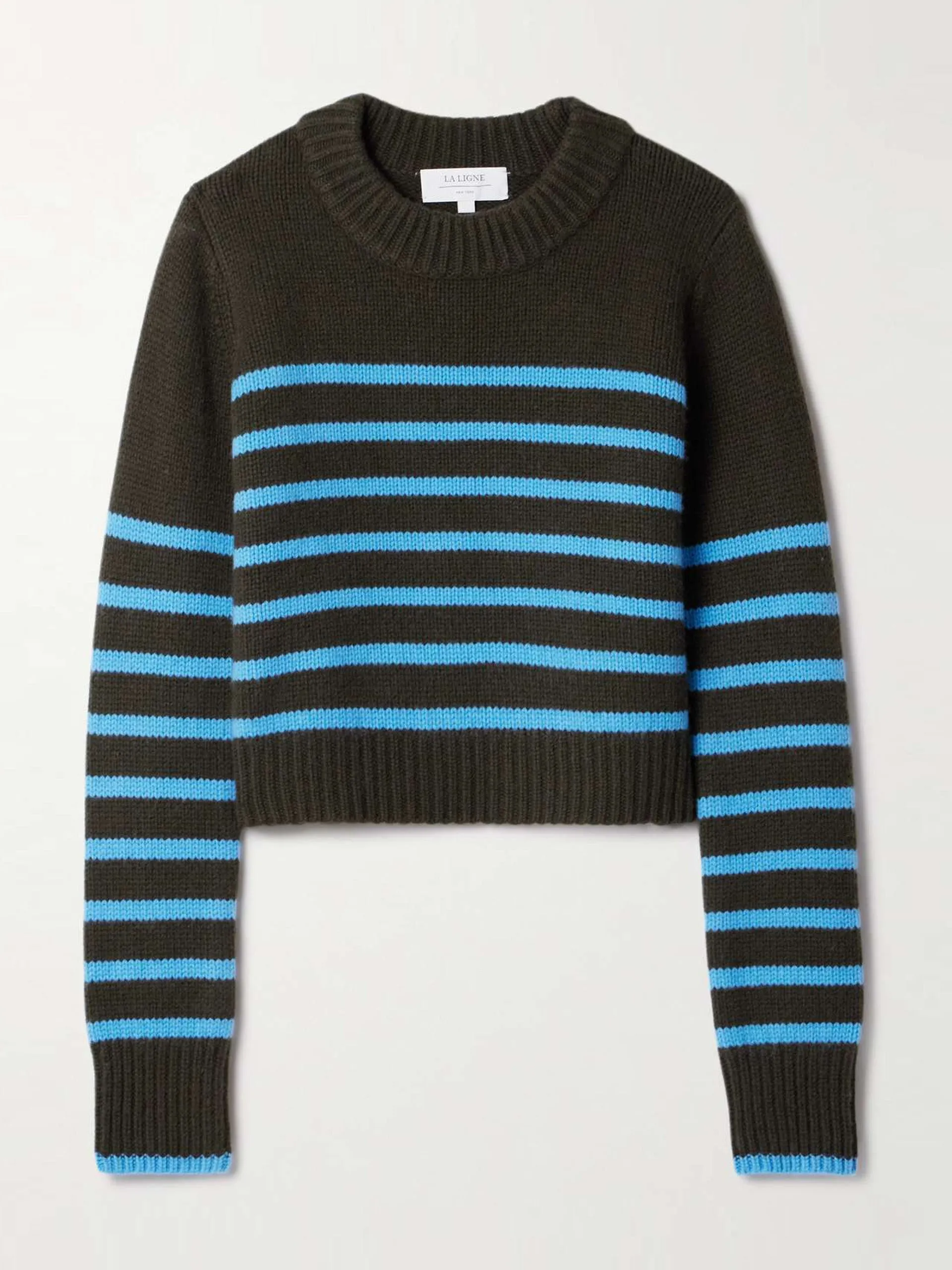 Mini Marin striped wool and cashmere-blend sweater