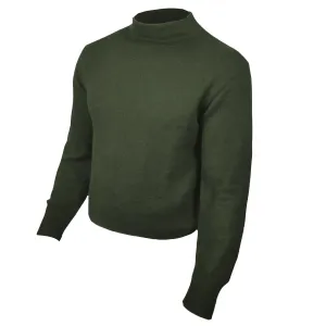 NAVY GOB Deck Sweater - Green Wool