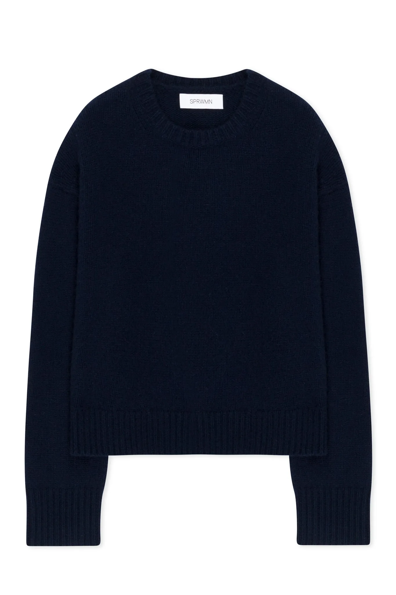 Navy Heavy Cashmere Sweater