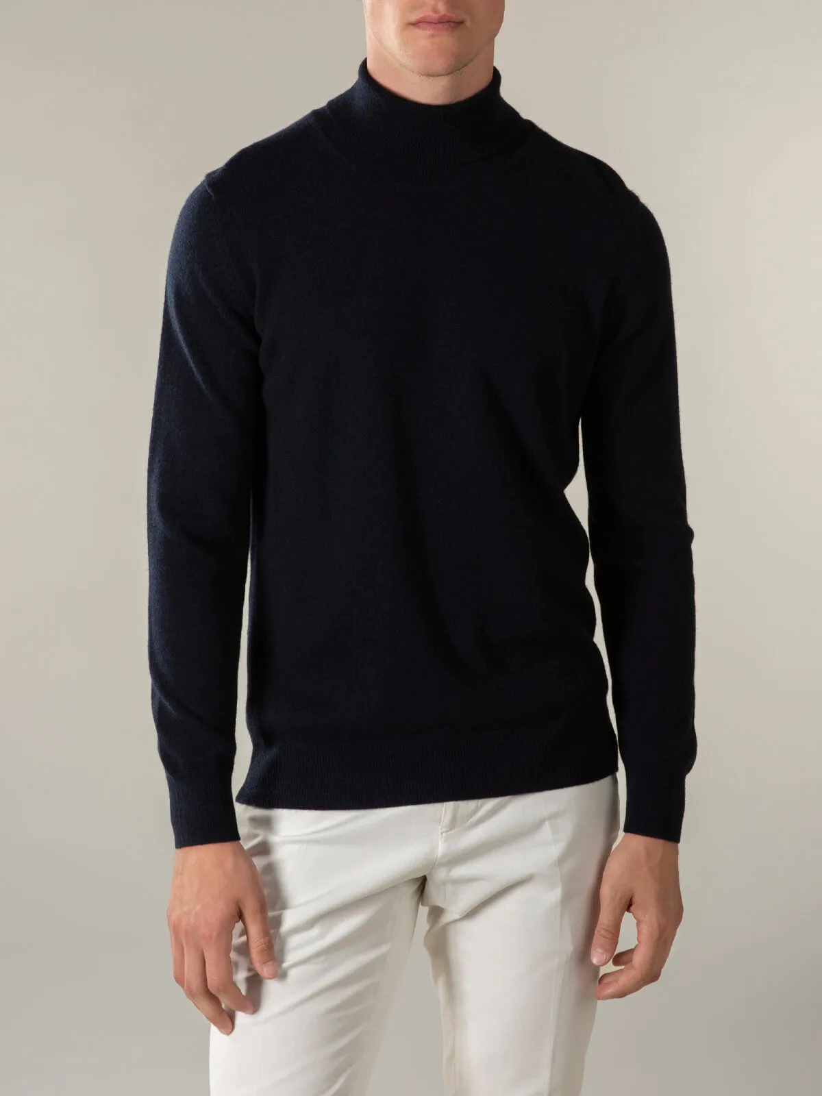 Navy Rollneck