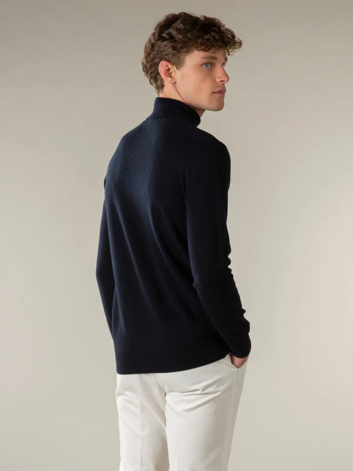 Navy Rollneck