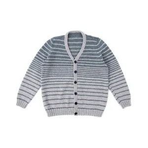 Patons Knit Reverb Stripes Cardigan