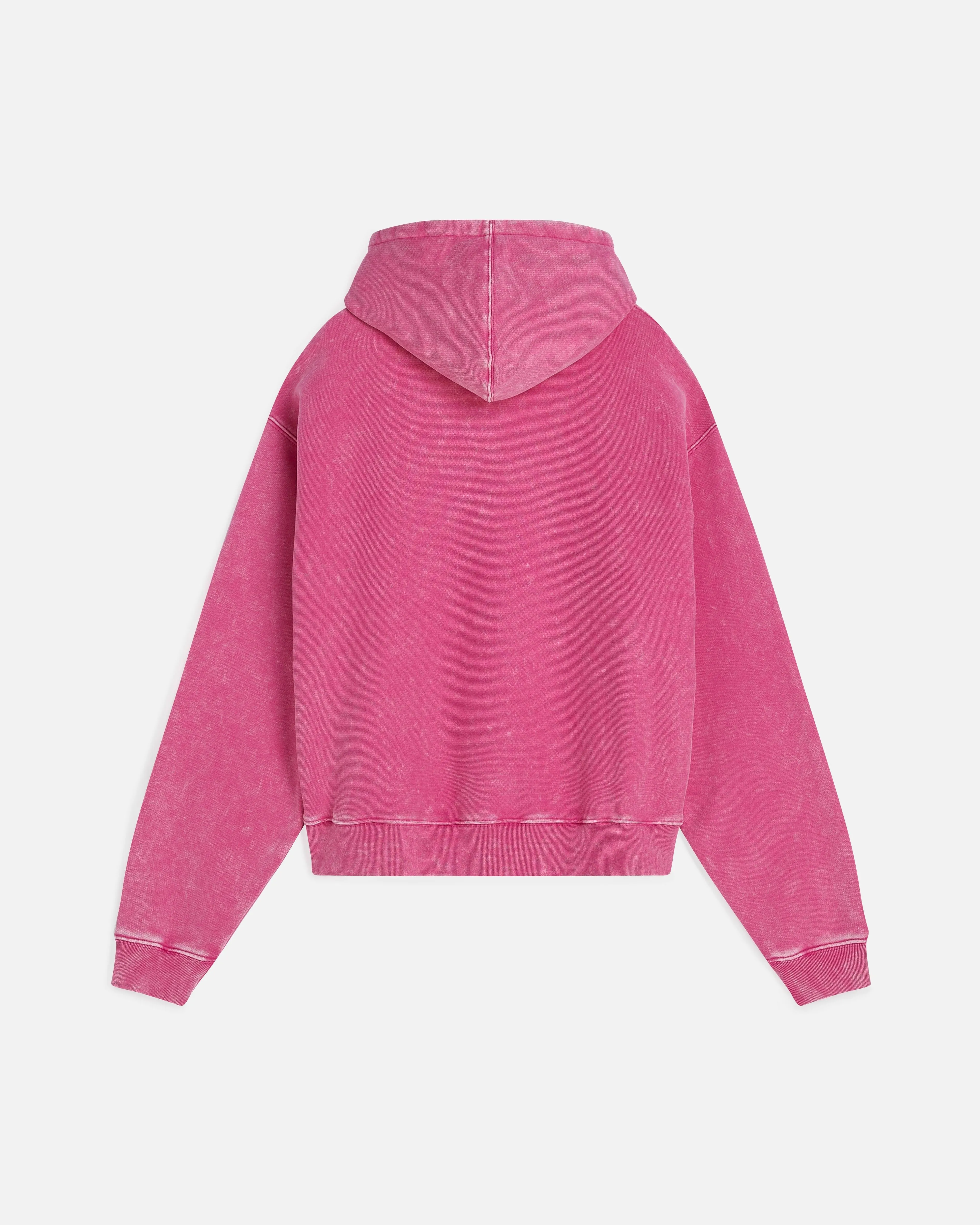 Patta Classic Washed Hooded Sweater (Fuchsia Red)