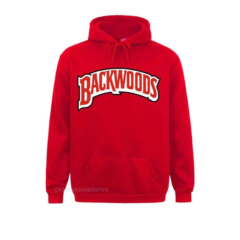 "Backwoods Logo Hoodie: Classic Men's Pullover for a Funny, Oversized, and Kawaii Style"