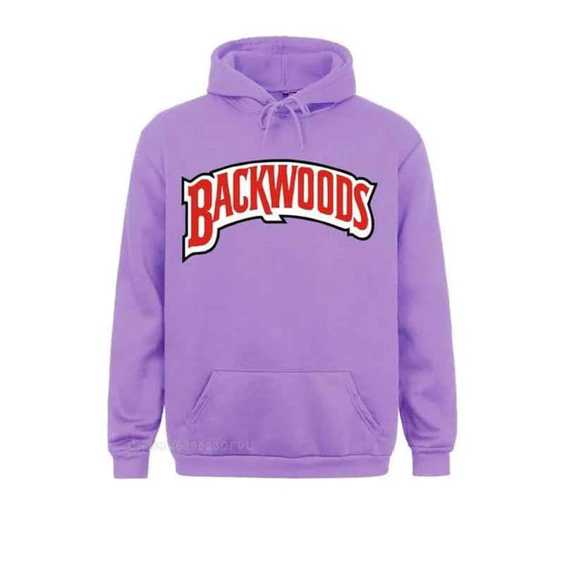 "Backwoods Logo Hoodie: Classic Men's Pullover for a Funny, Oversized, and Kawaii Style"