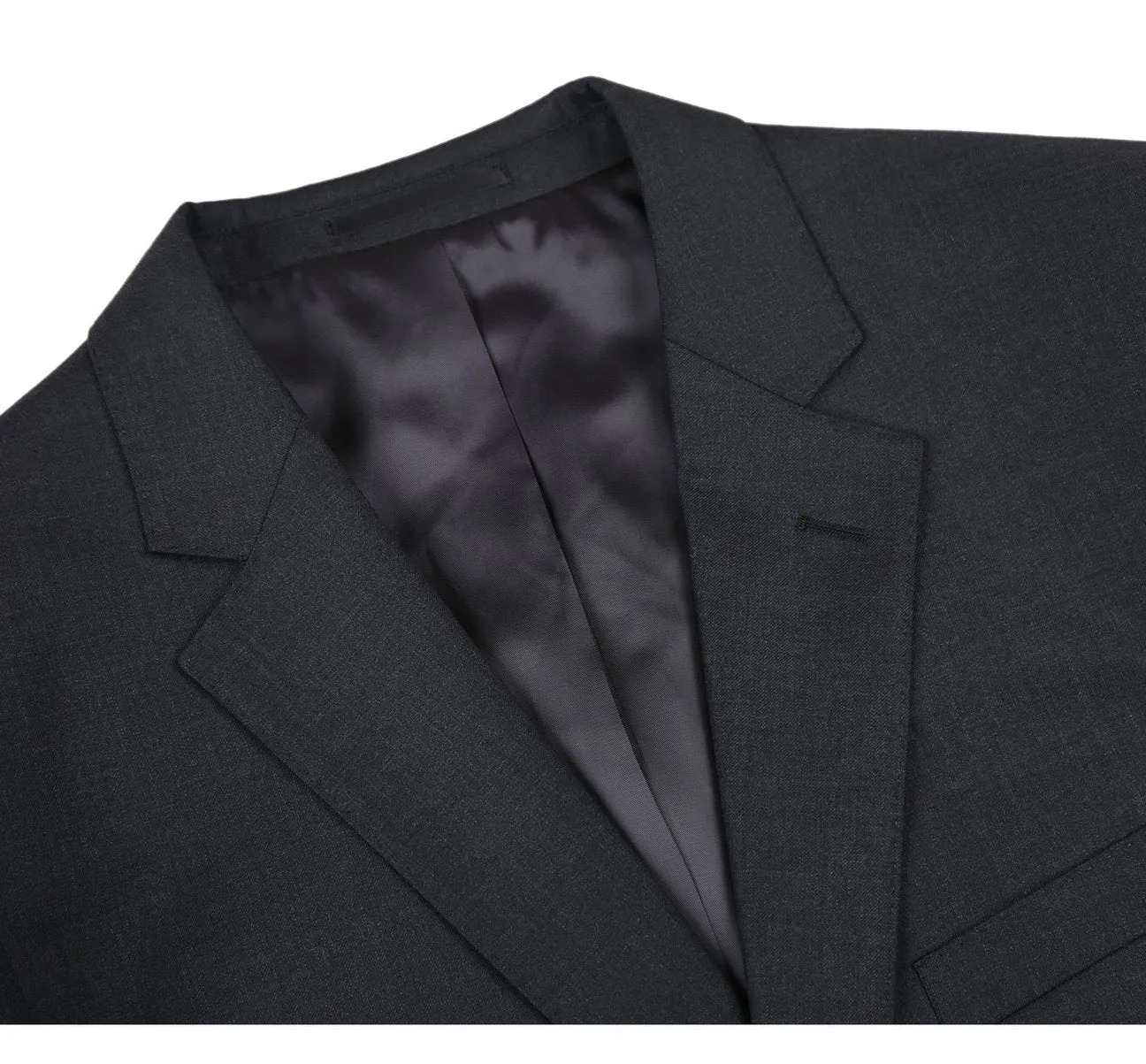 RENOIR 2-Button Classic Fit Notch Lapel Wool Suit 555-3