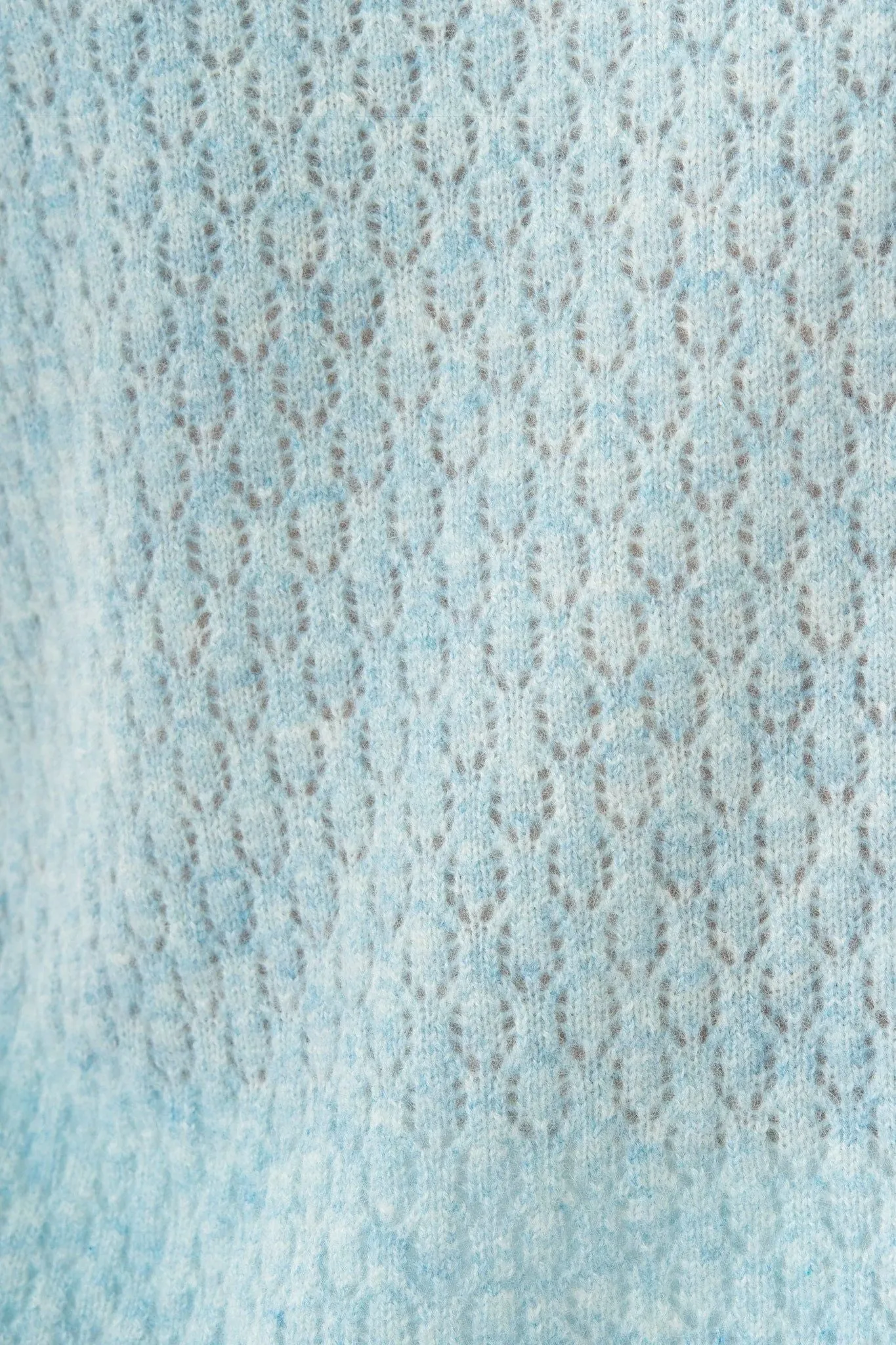 Robertson Madison 100% Cashmere Crewneck CC-262 | Ice Blue | Clearance Final Sale