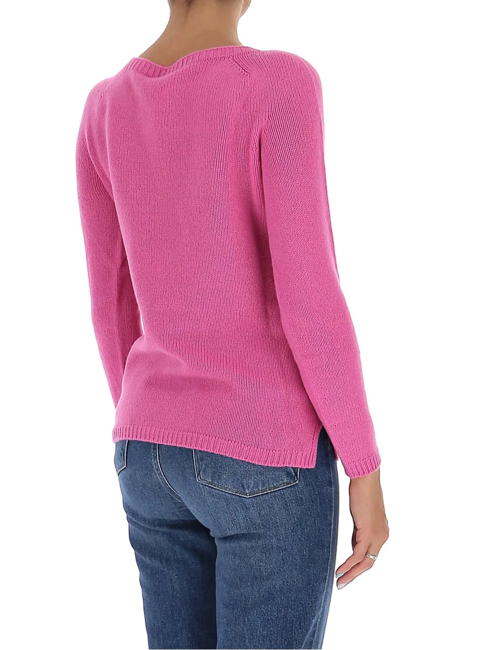 'S Max Mara Crewneck Knitted Sweater