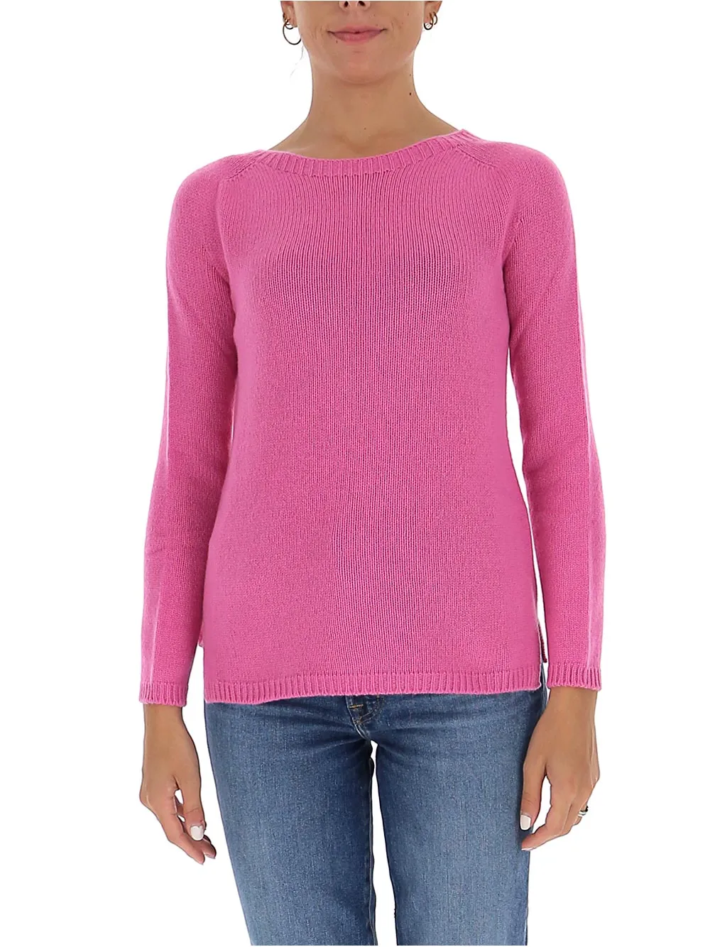 'S Max Mara Crewneck Knitted Sweater