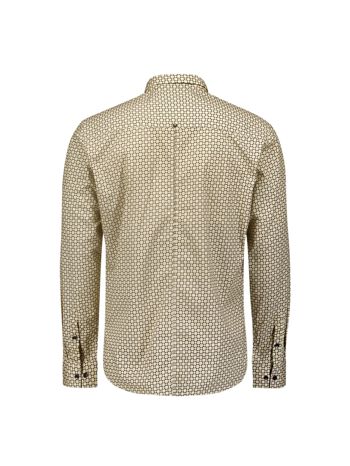 Shirt with Graphic Pattern - Stylish for Winter | Cement