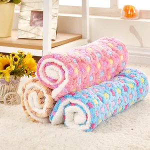 Soft Warm  Breathable Blanket  / Cushion Bed / Sleep Mat for Dog Cat Rest Size S/M