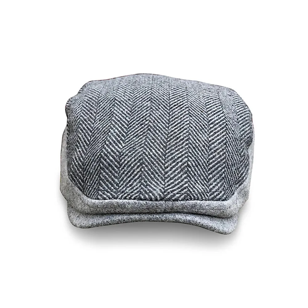 The Classic Boston Scally Cap - Grey