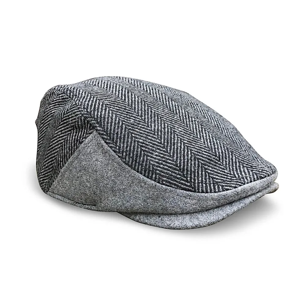 The Classic Boston Scally Cap - Grey