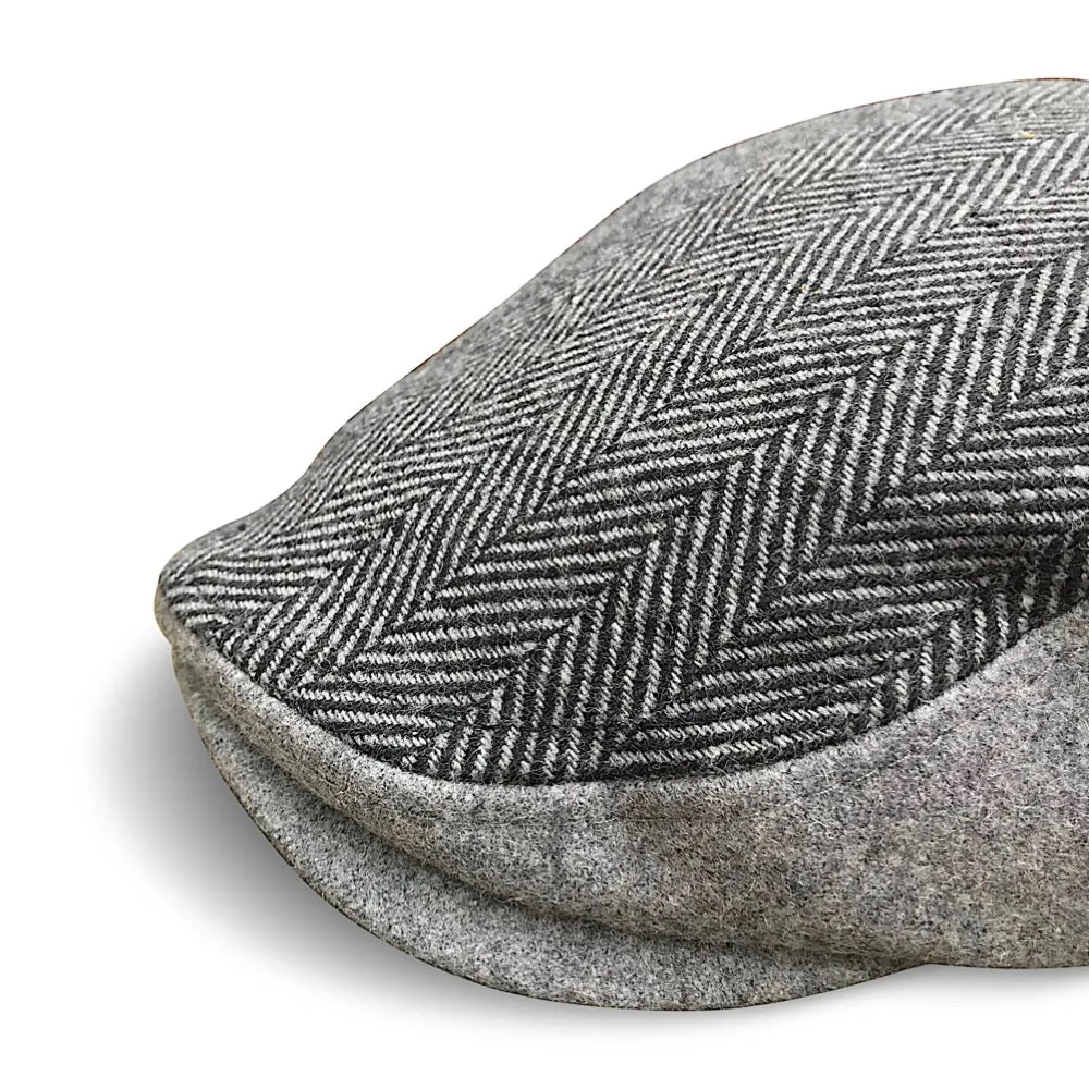 The Classic Boston Scally Cap - Grey