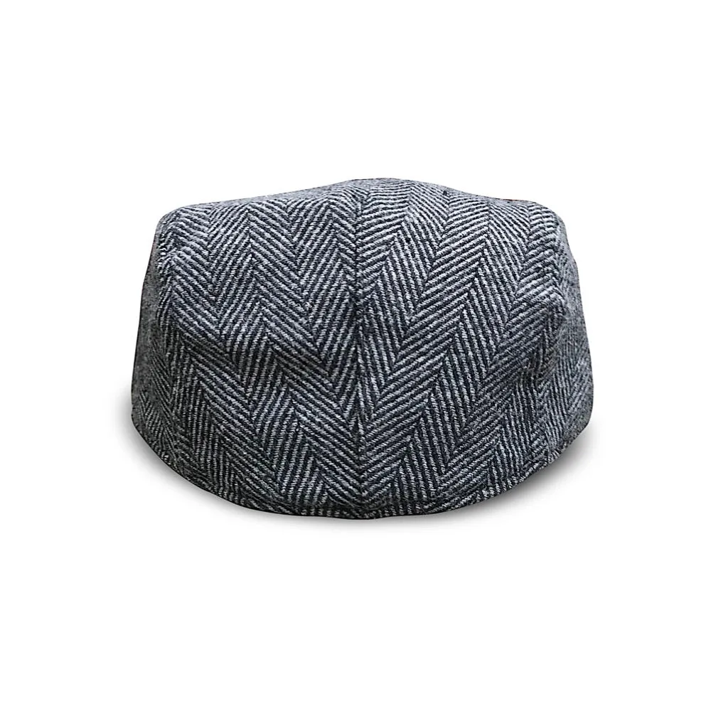 The Classic Boston Scally Cap - Grey