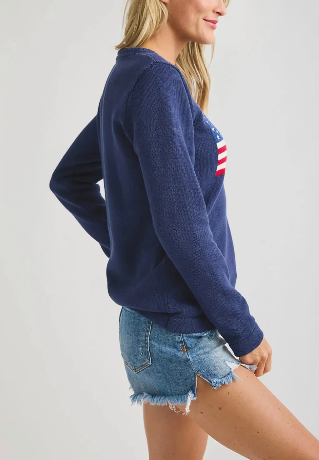 The Ralph American Flag Sweater