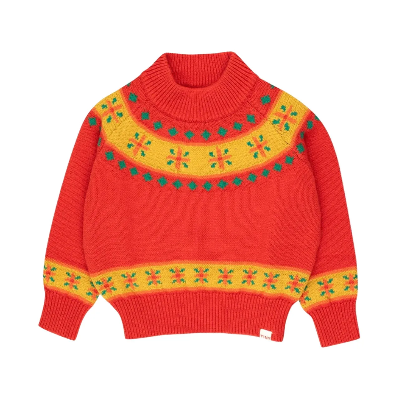 TINYCOTTONS - Folky Mockneck Sweater