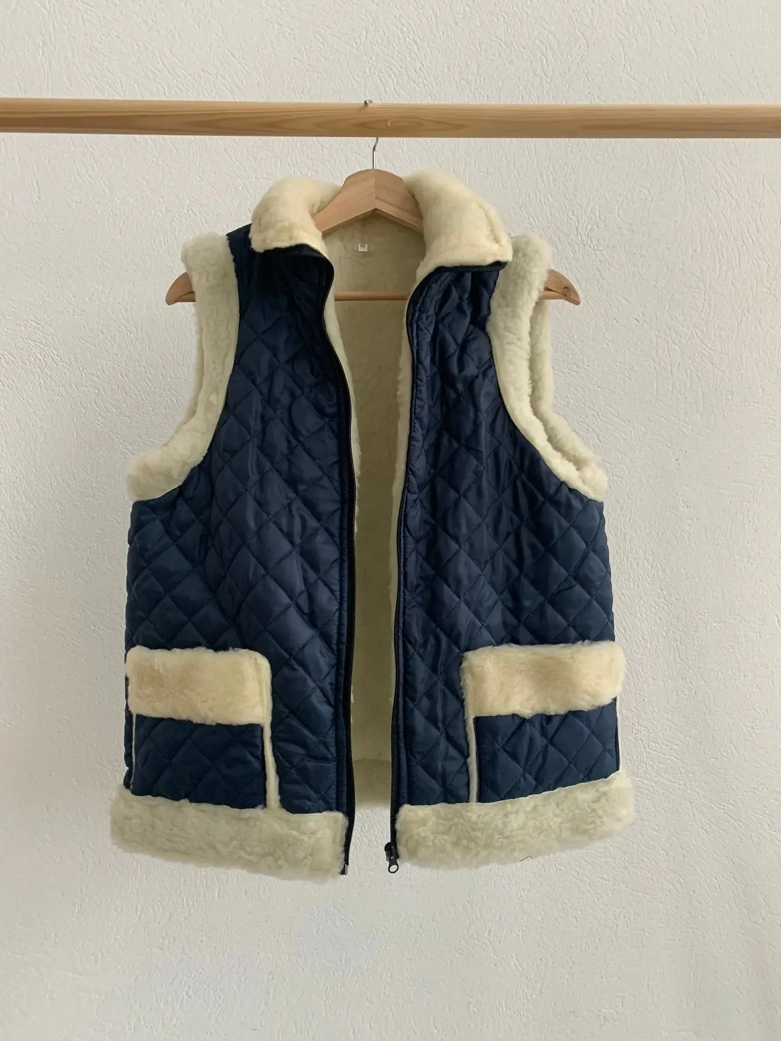 Vest wool waterproof