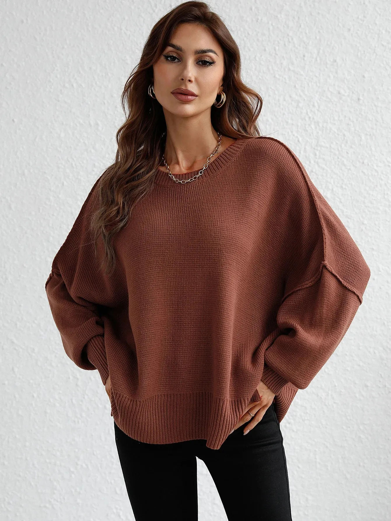 Wenkouban-Christmas Thanksgiving outfits_Cozy Stylish Elegant Chic Casual Comfortable Soft Warm Sweater