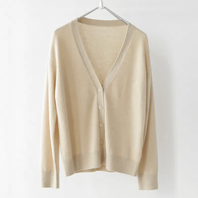 women's cardigan cashmere sweater