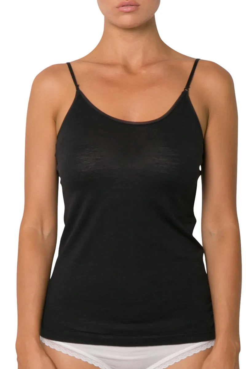 Wool Cashmere Camisole Black