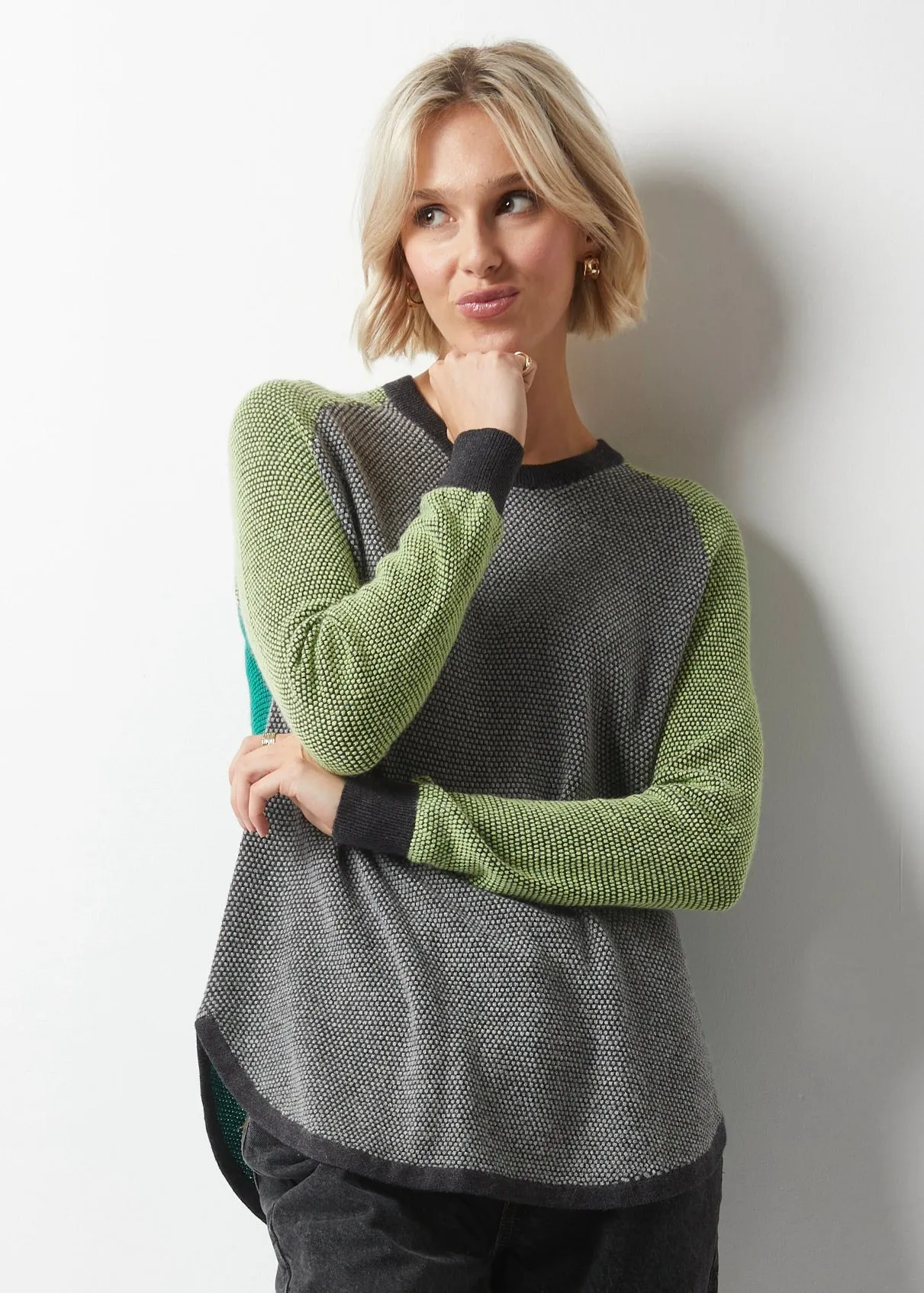 Zaket and Plover ZP6333U Sporty Chic Sweater