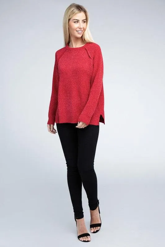 Zenana Chenille Sweater