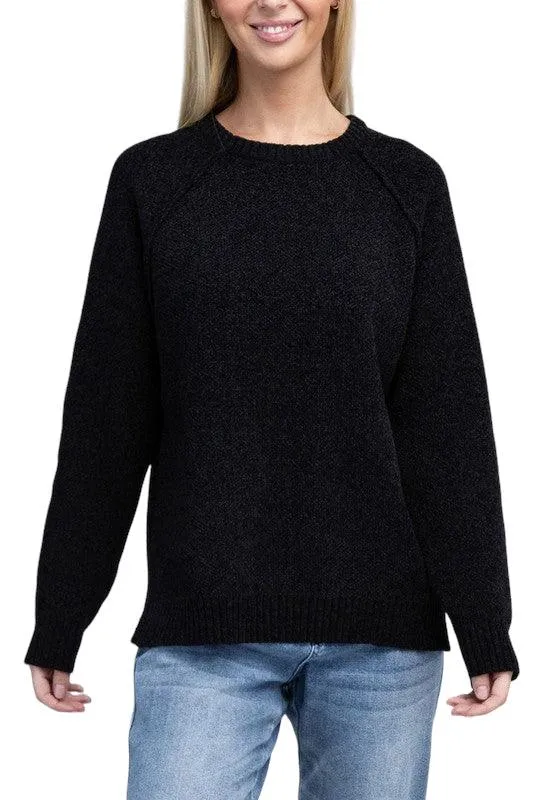 Zenana Chenille Sweater