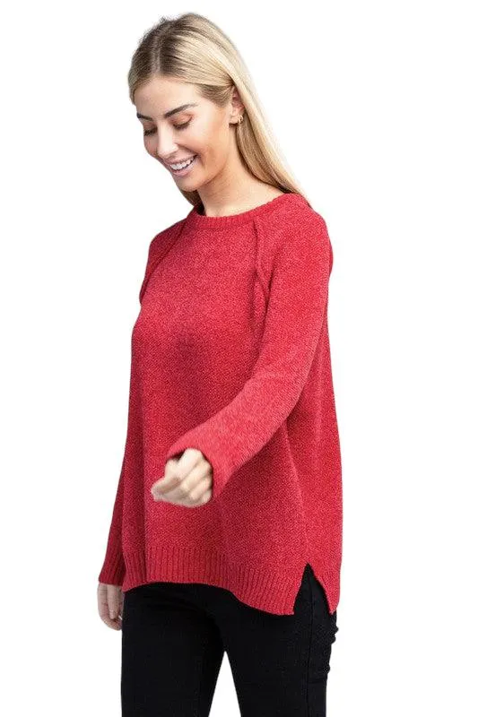 Zenana Chenille Sweater